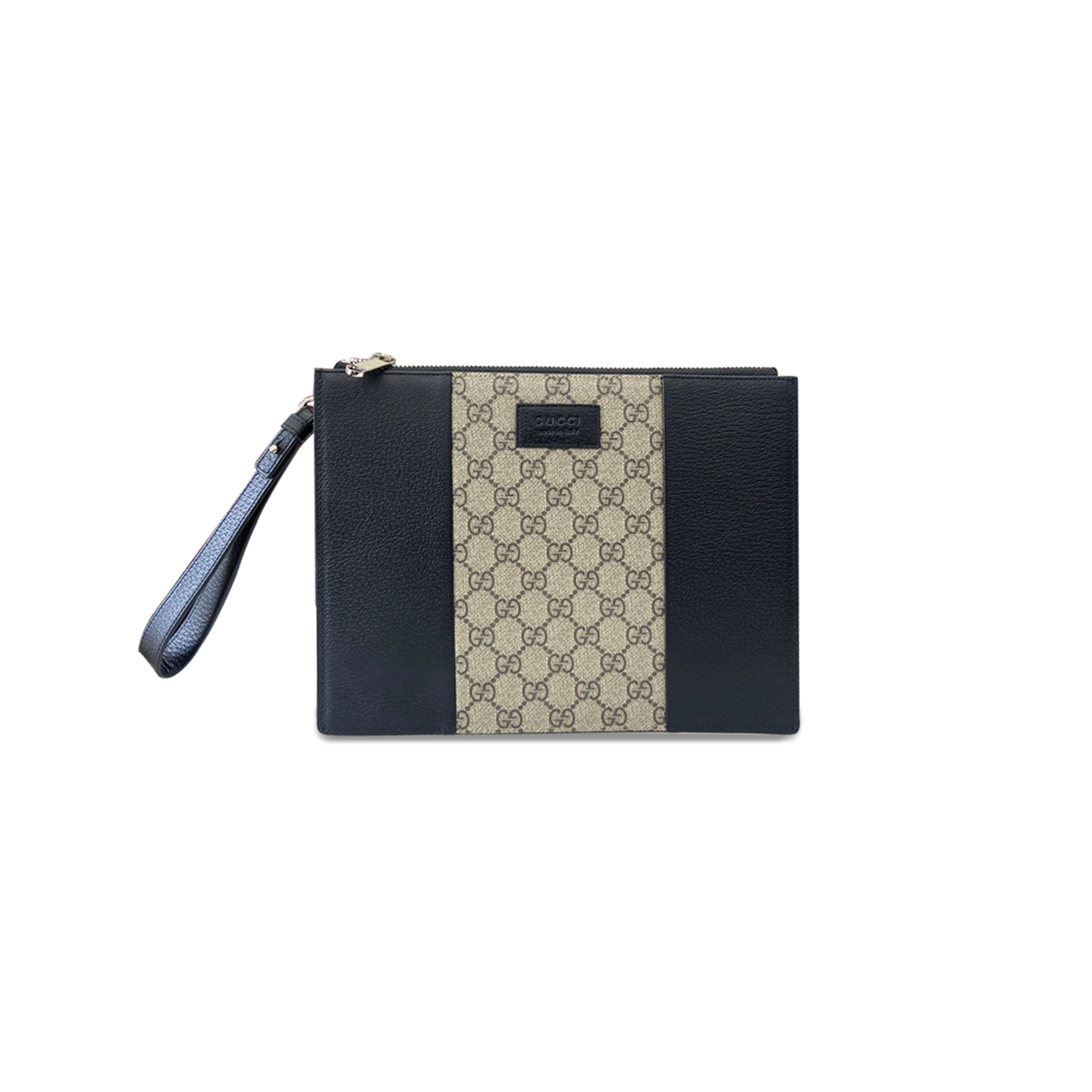 GUCCI GG SUPREME SMALL LEATHER CLUTCH 795487 (28*22*3cm)